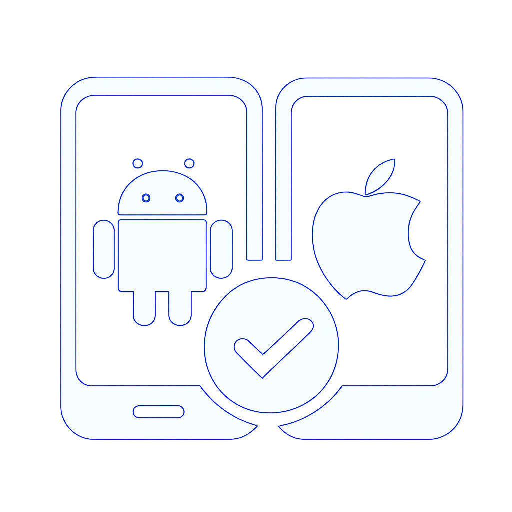 An icon representing the guide for installing the 1win app.