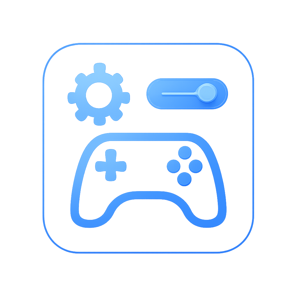 Icon representing device compatibility for the 1win app.