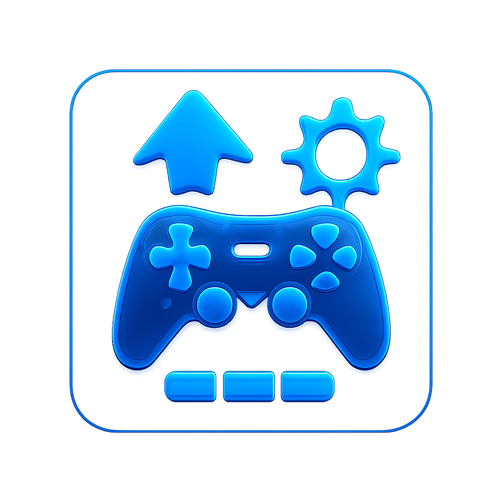 Minimal icon for Download 1win APK guide.