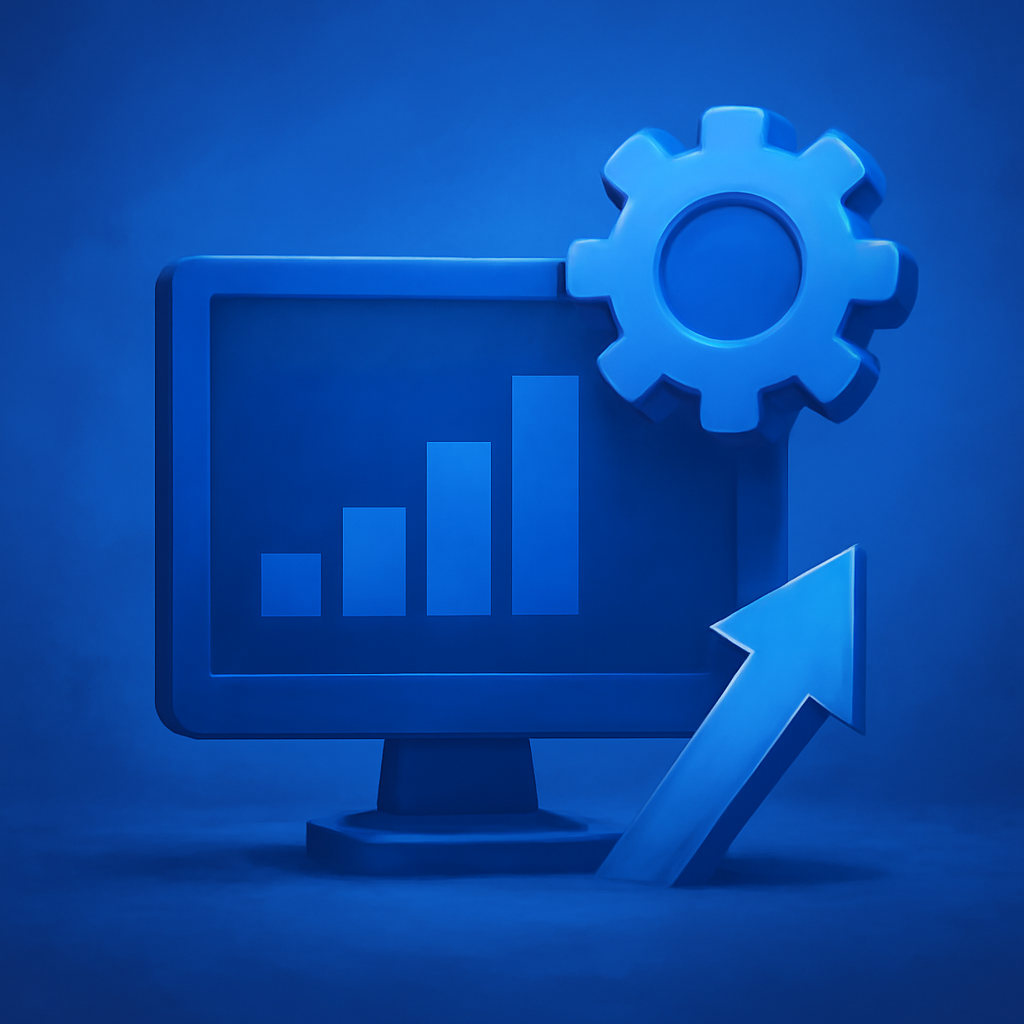 Icon representing compatibility checks for the 1win app.
