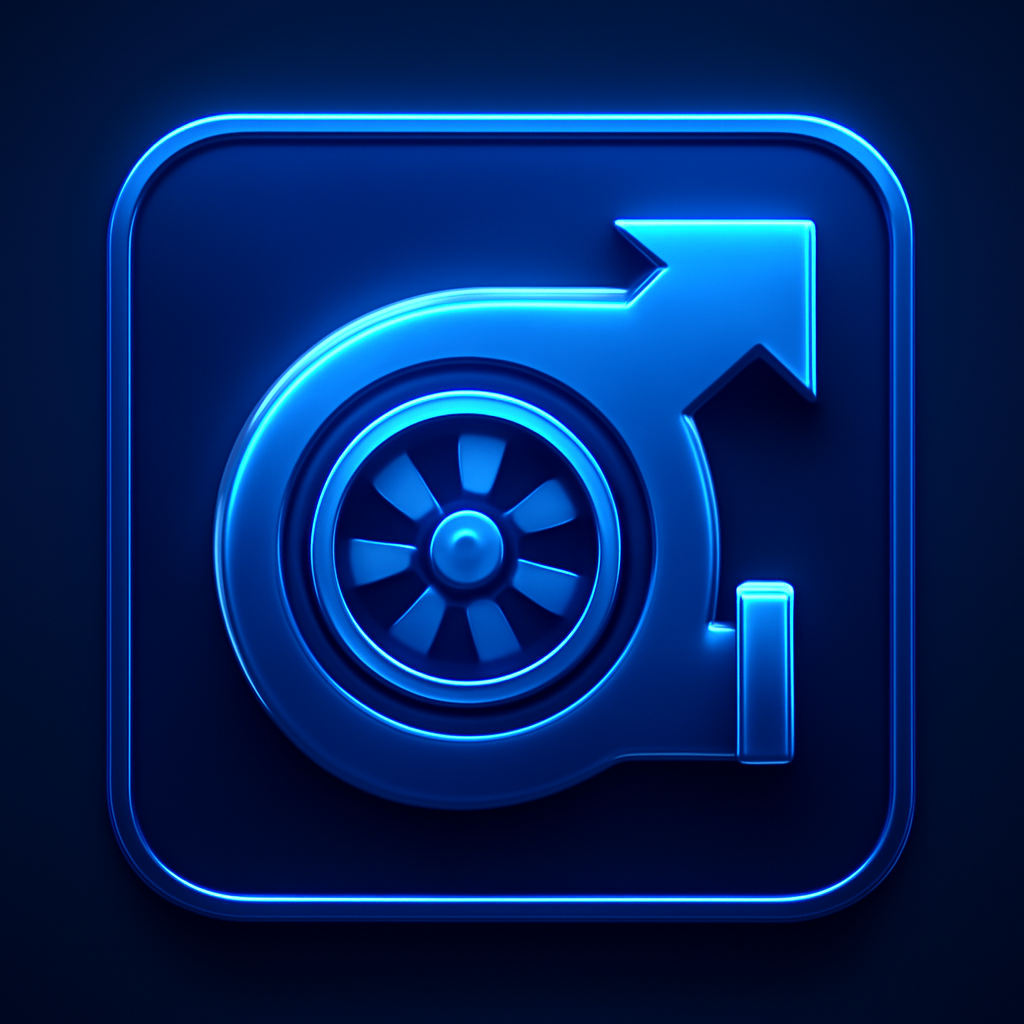 Icon representing compatibility of 1win with iOS devices.