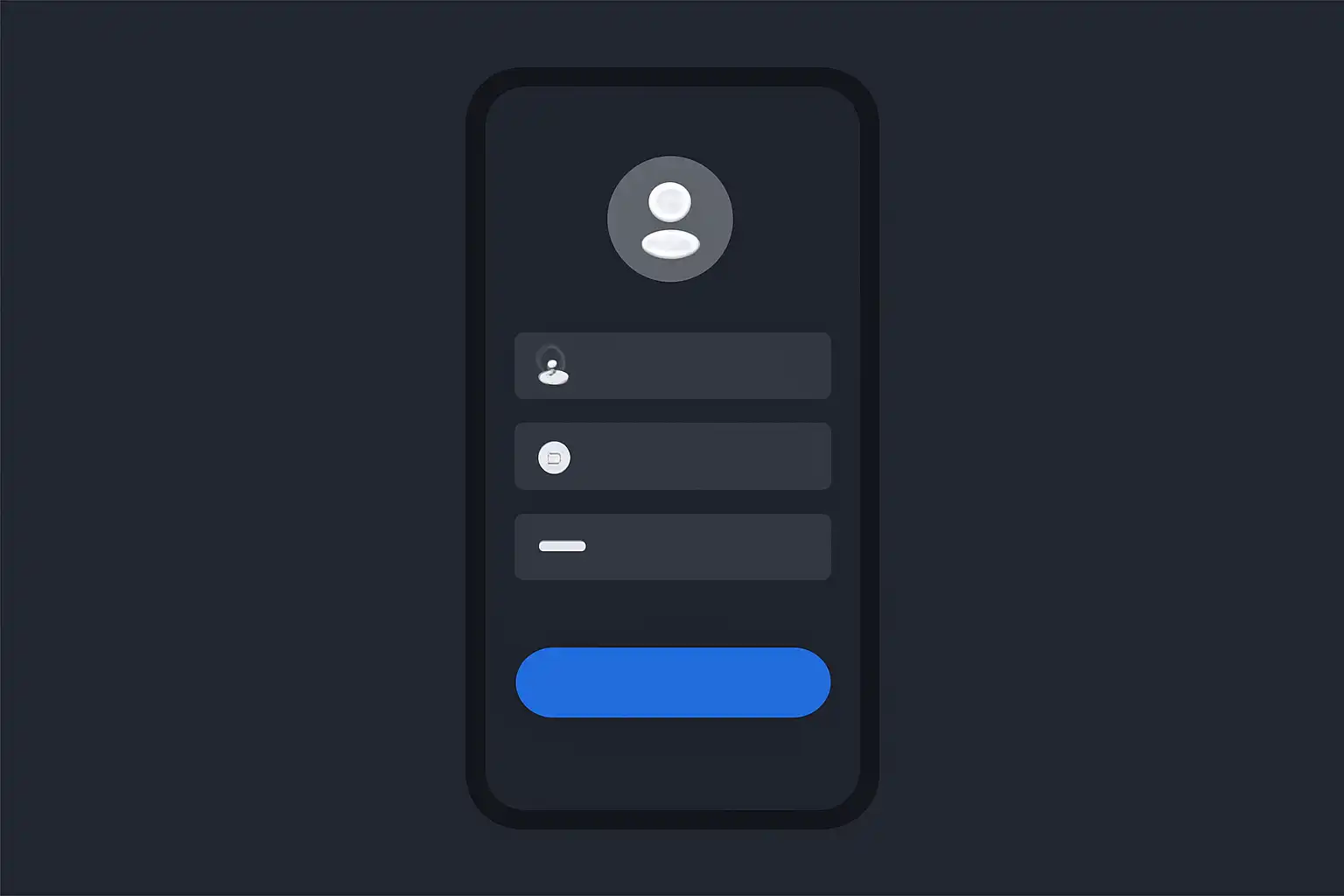 Detail screen: creating an account, mobile screen, 1Win Game
