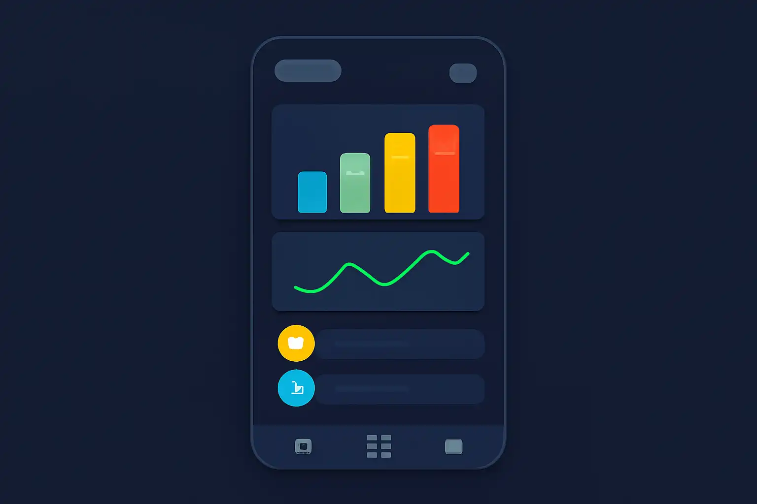 Detail screen: past result charts, mobile screen, 1Win Game