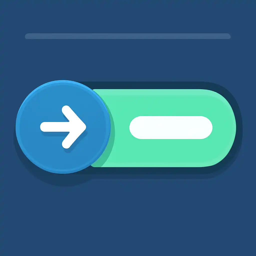 Close-up of button or form field for round flow, 1Win Game