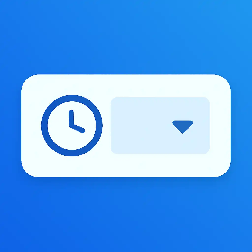 Close-up of button or form field for draw timings, 1Win Game