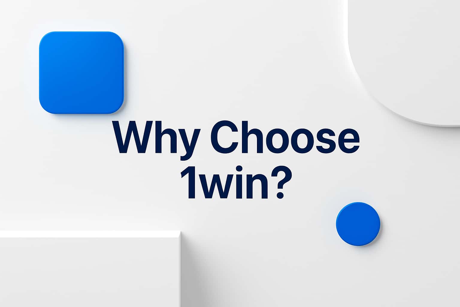 Why Choose 1win? Interface